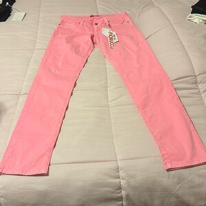 Fiorucci Slim Bubblegum Pink Jeans